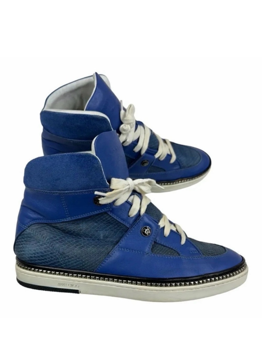 Jimmy Choo Barlowe High Top Sneakers